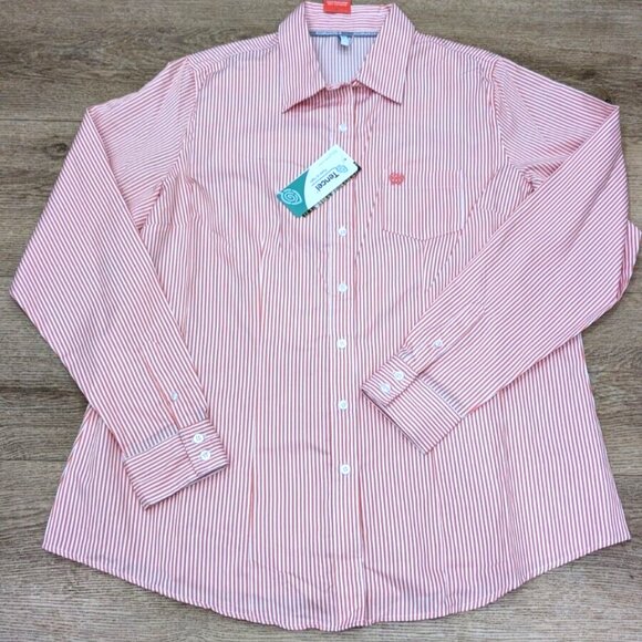 Cinch Women's XXL Long Sleeve Western Button Up Shirt - Picture 1 of 9